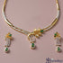 Emerald Vine Diamond Necklace Set