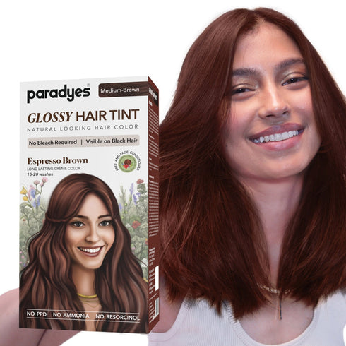 Paradyes Espresso Brown Glossy Hair Tint
