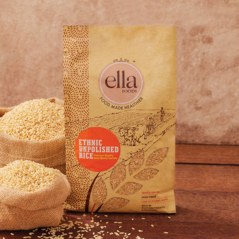 Ella Foods Ethnic Unpolished Brown Rice