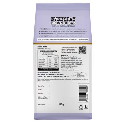 Keyafoods Keya Everyday Brown Sugar 500g