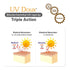 Brinton UV Doux Gold Silicone Sunscreen Gel SPF 50