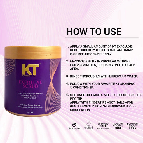 Kt Professional Exfo Luxe Scrub