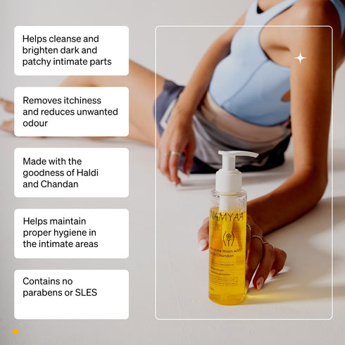 Namyaa Skincare Haldi Chandan Intimate Hygiene Wash