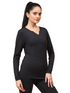 Wiselife Active Full Sleeves T-shirt (Black)