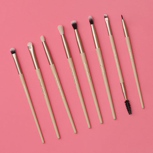 Milagro Beauty Eye Essential Makeup Brush Collection+ Brush Bag