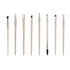 Milagro Beauty Eye Essential Makeup Brush Collection+ Brush Bag