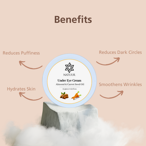 Natuur Under Eye Cream Almond & Carrot seed oil