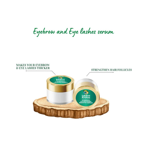 Lakshmi Krishna Naturals Eyebrow and Eye Lashes Gel