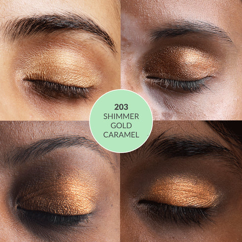 Disguise Eyeshadow Singles Shimmer Gold Caramel 203
