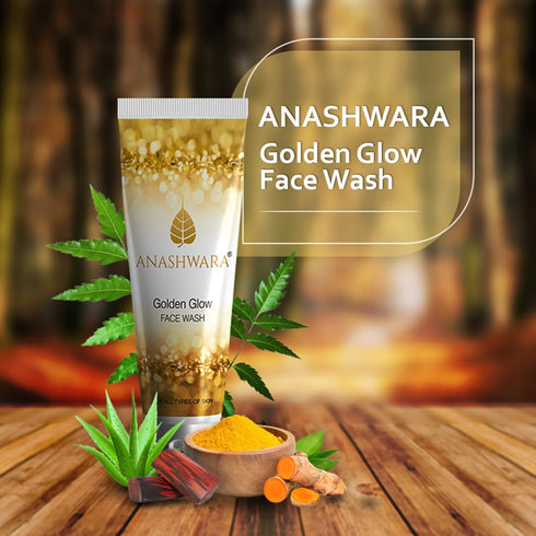 BIO RESURGE LIFE Anashwara Golden Glow Face Wash (100 ml)