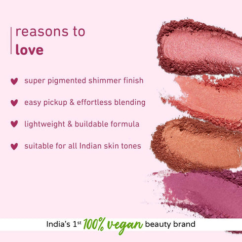 Plum CheekABoo Shimmer Blush 126 Orange You Lovely