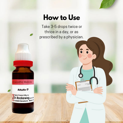 Dr. Reckeweg Alfalfa Mother Tincture Q