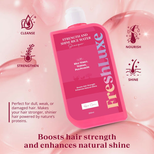 FreshLuxe Strength | Shine Shampoo