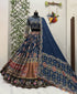 Ethenika Designer Chaniya Choli | Muslin Digital Print & Mirror Work | Navratri