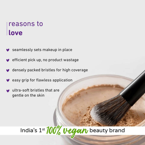 Plum Soft Blend Setting Brush Easy Pickup 03