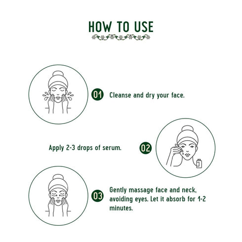 Avimee Herbal Niacinamide Face Serum For Acne Marks, Blemishes & Oil Balancing with Zinc