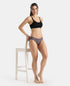 Jockey Medium Coverage Cotton Mid Waist Bikini With Concealed Waistband | Assorted Prints | Pack of 3