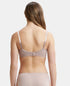 Jockey Wirefree Non Padded Cotton Stretch Full Coverage Everyday Bra with Concealed Shaper Panel - Mocha