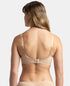 Jockey Pack of 2 Wirefree Non Padded Cotton Stretch Full Coverage Everyday Bra with Concealed Shaper Panel - Black And Skin