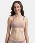 Jockey Wirefree Non Padded Cotton Stretch Full Coverage Everyday Bra with Concealed Underband - Mocha
