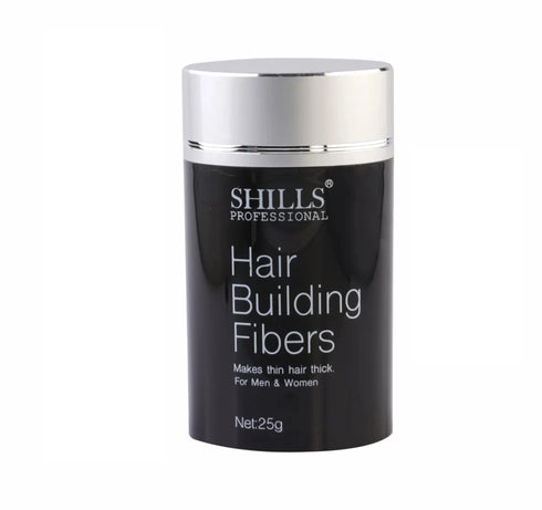 Shills Professional Hair Building Fiber Black - Fiber Powder
