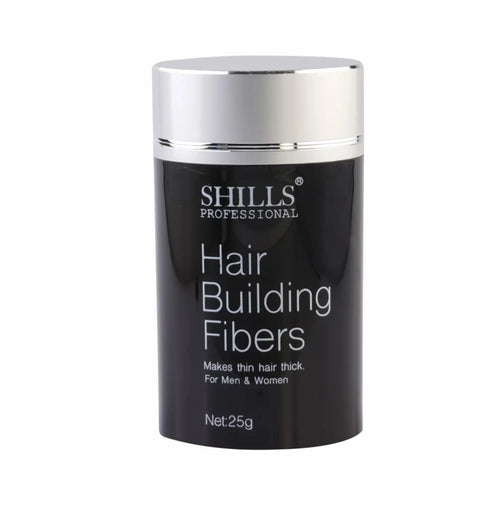 Shills Professional Hair Building Fiber Black - Fiber Powder
