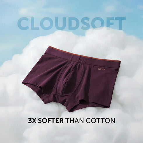XYXX Uno Modal Trunks - Plum Red
