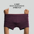 XYXX Uno Modal Trunks - Plum Red
