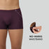 XYXX Uno Modal Trunks - Plum Red