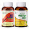 Fytika Healthcare Products Fytika Omega 1000 and Fit liver Promote Heart Brain Liver detox For Men Women 60 Capsules 60 Tablets