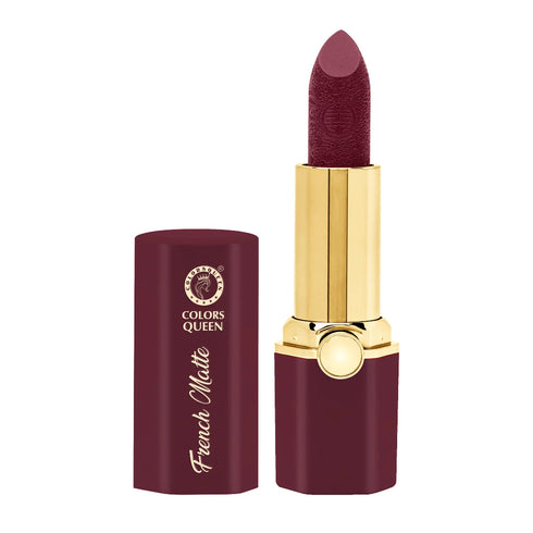 Colors Queen French Matte Lipstick – Bold Rich Shades