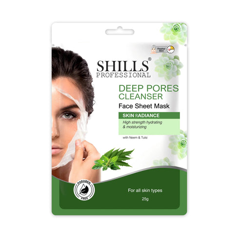 Shills Professional Deep Pores Face Sheet Mask