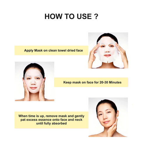 Shills Professional Lemon Face Sheet Mask