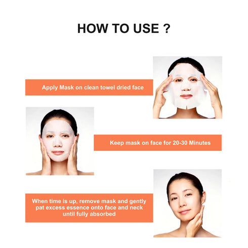 Shills Professional Papaya Fruit Face Sheet Mask