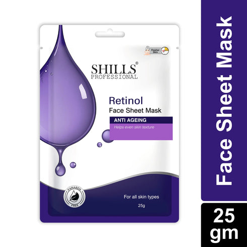 Shills Professional Retinol Face Sheet Mask