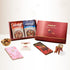 PUREHEART Christmas & New Year Celebration Gift Hamper | Premium Gift Box with Fruit & Nut Mix, Salt & Sweet Nutmix (80g, each), Today Diary, Candle, Chocolate & Card | Holiday Christmas Return Gift