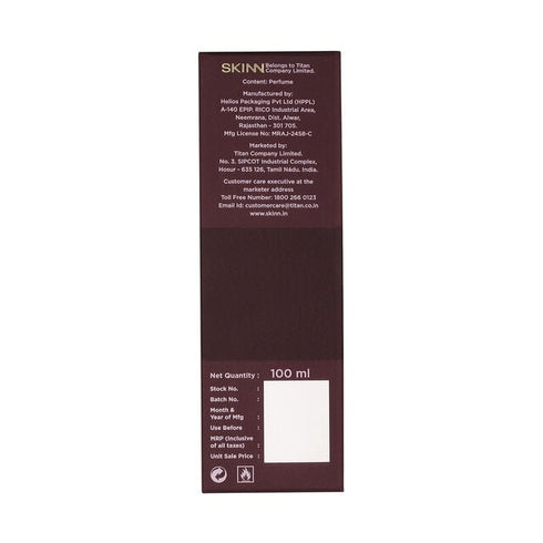 Skinn Nox Oud 100 ml Eau De Parfum For him