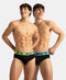 Jockey Cotton Solid Brief with Ultrasoft Waistband | New Black | Pack of 2