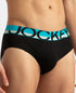Jockey Cotton Solid Brief with Ultrasoft Waistband | New Black | Pack of 2