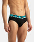 Jockey Cotton Solid Brief with Ultrasoft Waistband | New Black | Pack of 2