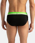 Jockey Cotton Solid Brief with Ultrasoft Waistband | New Black | Pack of 2