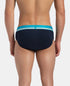 Jockey Cotton Rib Solid Brief with Ultrasoft Waistband | Navy