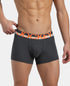 Jockey Cotton Ribbed Trunk | Charcoal Melange