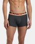 Jockey Cotton Ribbed Trunk | Charcoal Melange