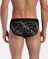 Jockey Cotton Elastane Printed Brief | Black Empire Yellow