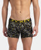 Jockey Cotton Elastane Printed Trunk | Black Empire Yellow