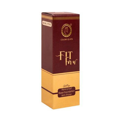 Colors Queen Fit For U Oil Free Liquid Foundation | 50 ML