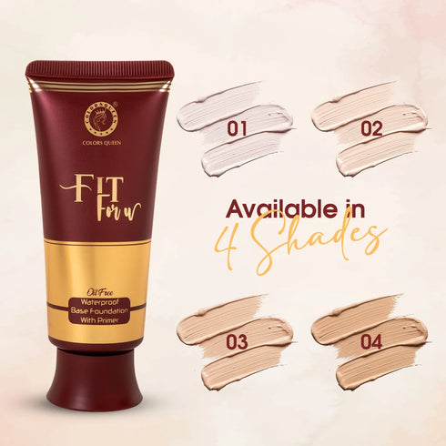 Colors Queen Fit For U Oil Free Liquid Foundation | 50 ML