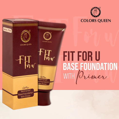 Colors Queen Fit For U Oil Free Liquid Foundation | 50 ML