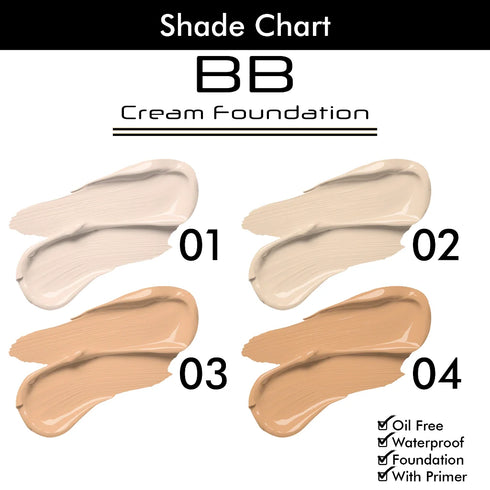 Colors Queen BB Oil Free Foundation | 60 ML
